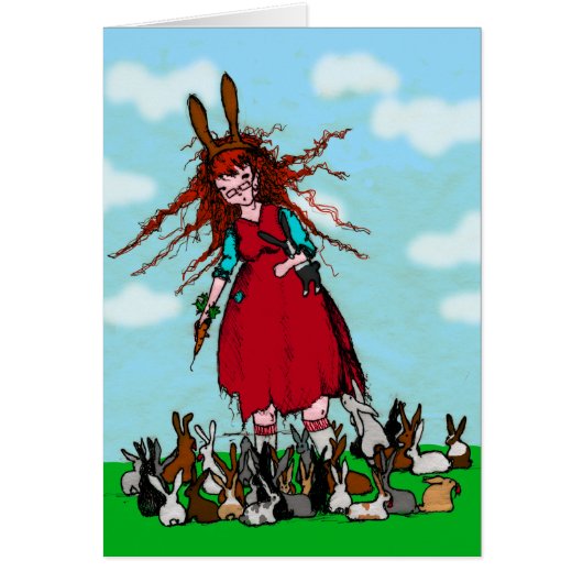 BUNNY LADY CARDS (Front)