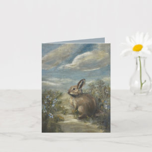 Bunny Lane [blank] 4 x 5.6" Card
