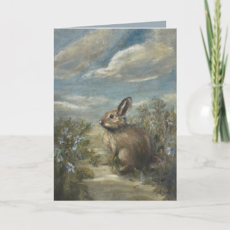 Bunny Lane [blank] 5 x 7" Card