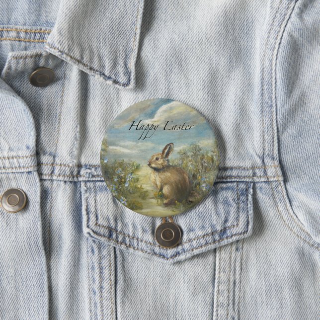 Bunny Lane EASTER Button (In Situ)