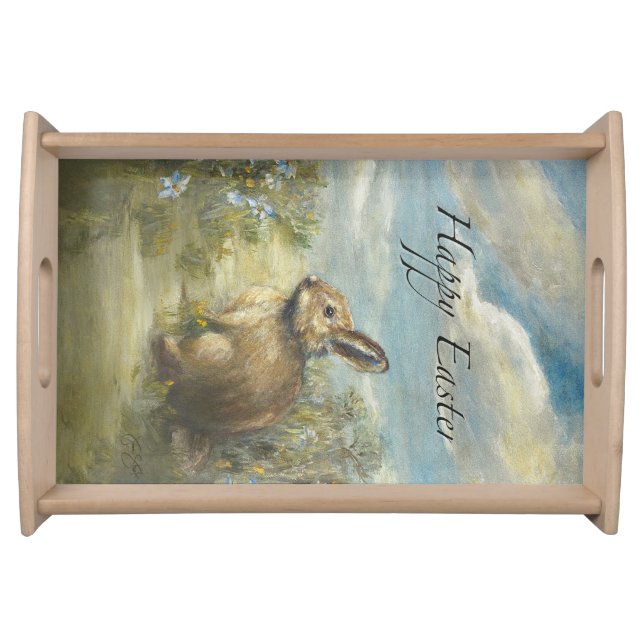 Bunny Lane EASTER Serving Tray (Front)
