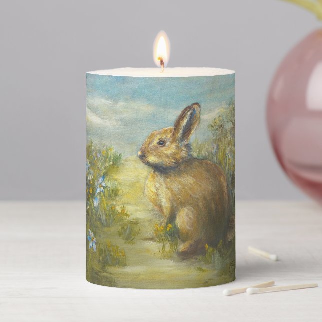 Bunny Lane Op2 Pillar Candle (In Situ)