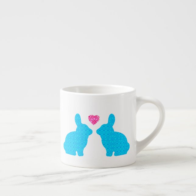 Bunny Love  Espresso Cup (Right)