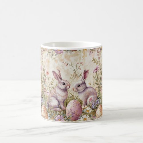 Bunny Love Moments Floral Fantasy Edition Coffee Mug