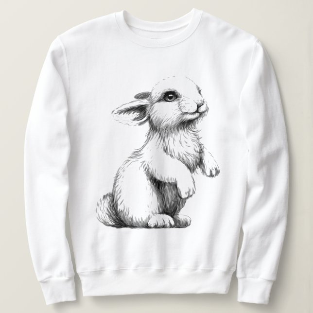 Bunny Love Sweatshirt (Design Front)