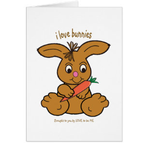 BUNNY - LOVE TO BE ME CARDS