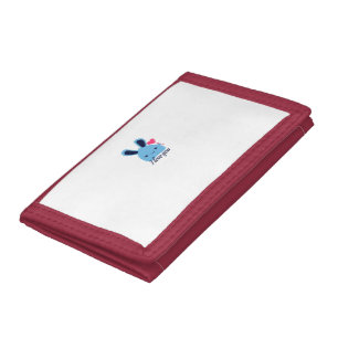 Bunny love tri-fold wallet