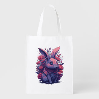 Bunny lovers Gift Grocery Bag