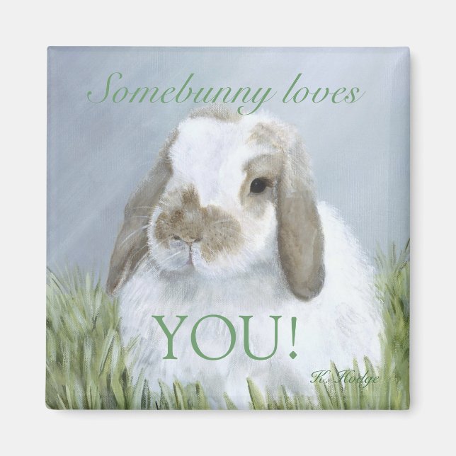 Bunny Magnet (Front)