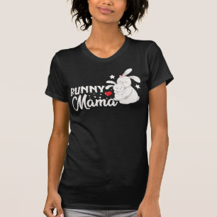 Bunny Mama Rabbit Mom Graphic for Women T-Shirt