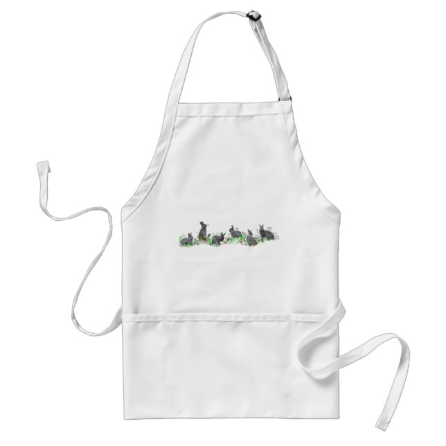 Bunny Meadow Apron (Front)
