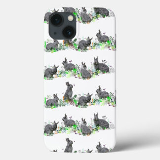 Bunny Meadow iPad Case (choose colour)