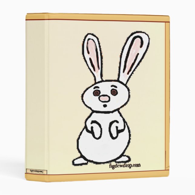 Bunny mini binder (Front/Spine)