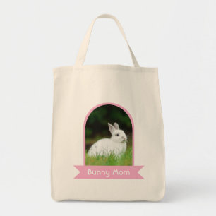 Bunny Mom Photo Tote Bag