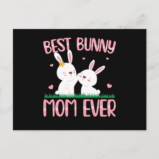 Bunny Mom | Rabbits Postcard (Front)