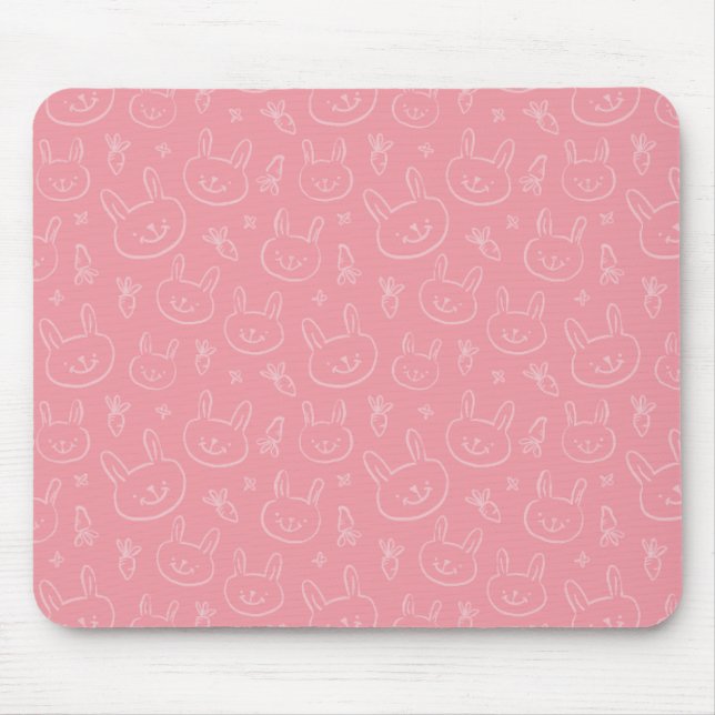 Bunny Mouse Pad (Front)