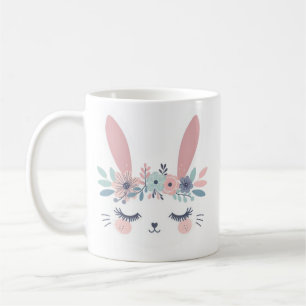 Bunny Mug, Perfect for Easter Decor, Gift  Coffee Mug