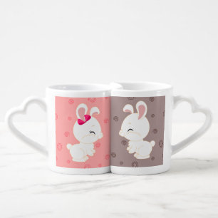 Bunny mugs - Lover's mug set