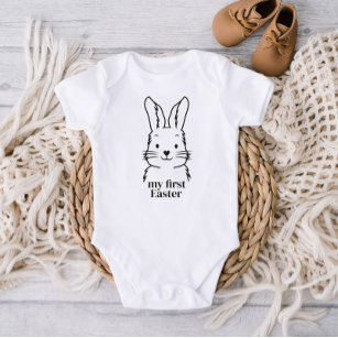 Bunny My First Easter Baby Bodysuit