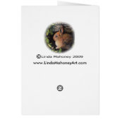 Bunny 'n berries cards (Back)