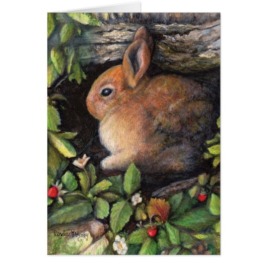 Bunny 'n berries cards (Front)