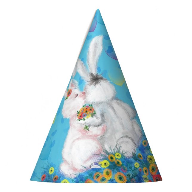 Bunny Party Hat - Hug (Left)