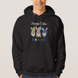 Bunny Pastel Spring Hunt Eggs Rabbit Happy Easter Hoodie
