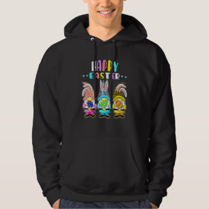 Bunny Pastel Spring Hunt Eggs Rabbit Happy Easter Hoodie