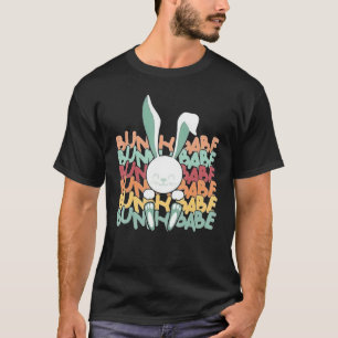Bunny Pastel Spring Hunt Eggs Rabbit Happy Easter T-Shirt