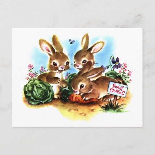 Bunny Patch Postcard