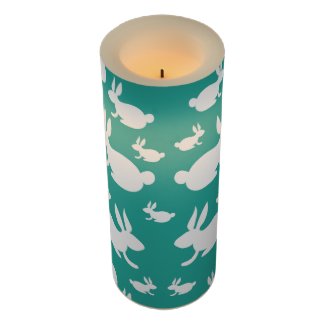 Bunny Pattern LED Candle