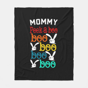 Bunny Peekaboo Game For Novelty Kids Adults Fleece Blanket
