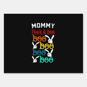 Bunny Peekaboo Game For Novelty Kids Adults Sign
