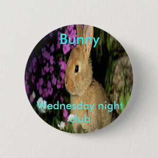 Bunny Pinback Button