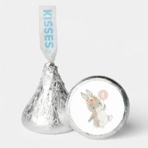 Bunny Pink Balloon 1st Birthday Hershey®'s Kisses®