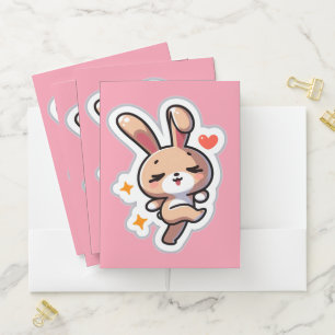 Bunny Pocket Folder