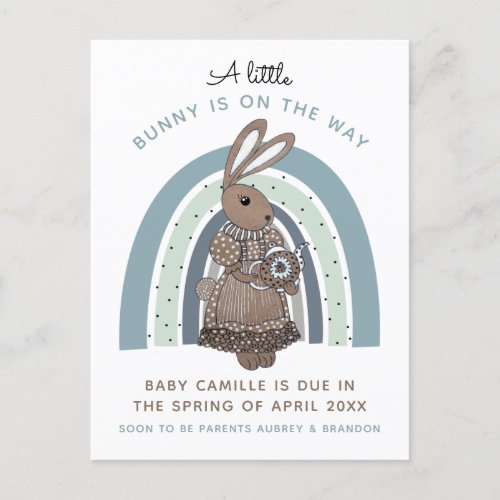 Bunny Pregnancy Announcement