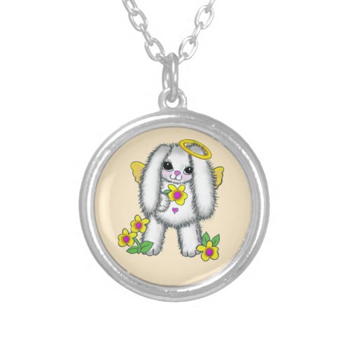Bunny Rabbit Angel Necklace