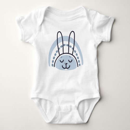 Bunny Rabbit Baby Bodysuit Sleeper