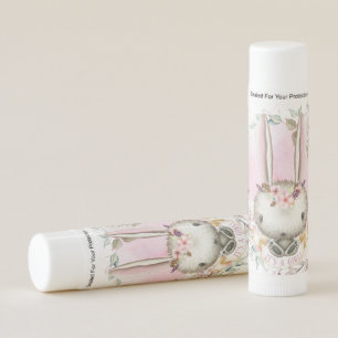Bunny Rabbit Baby Shower Lip Balm Favor