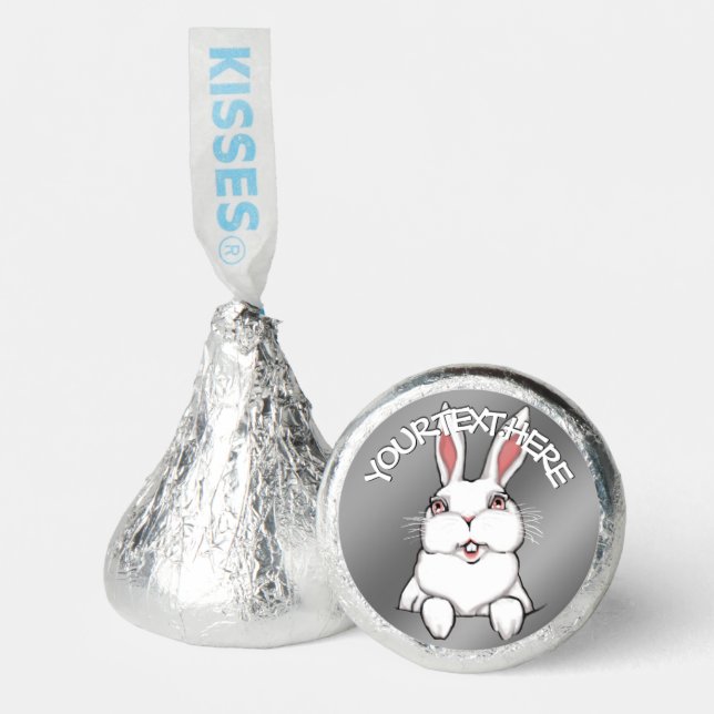 Bunny Rabbit Candy Personalized Easter Bunny Candy (Front)