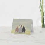 Bunny Rabbit Card at Zazzle