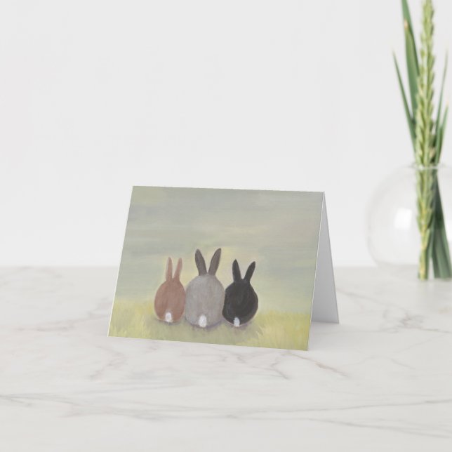 Bunny Rabbit Card (Front)