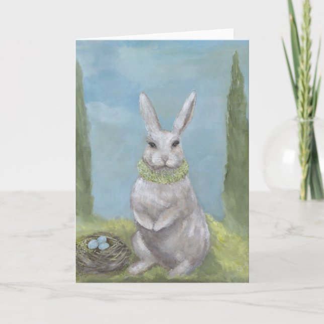 Bunny Rabbit Card (Front)