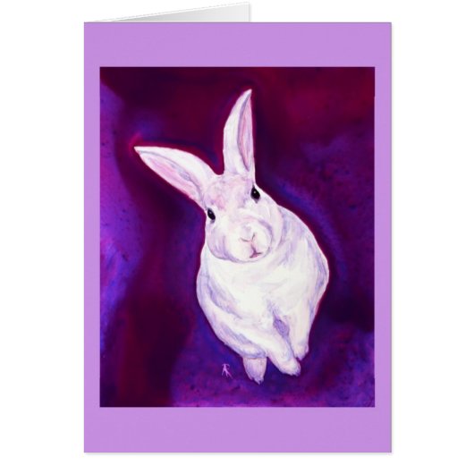 Bunny Rabbit Card (Front)