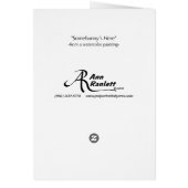 Bunny Rabbit Card #2 (Back)