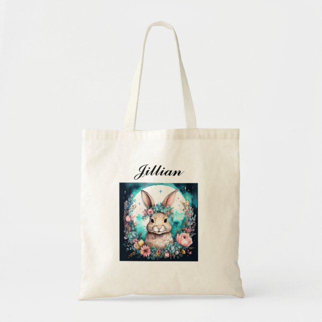 Bunny Rabbit Easter Holiday  Tote Bag (Front)