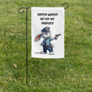 Bunny Rabbit  Garden Flag