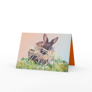 Bunny Rabbit Greeting Cards Birthday, Sympathy