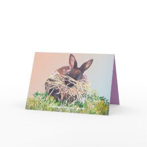 Bunny Rabbit Greeting Cards Birthday, Sympathy